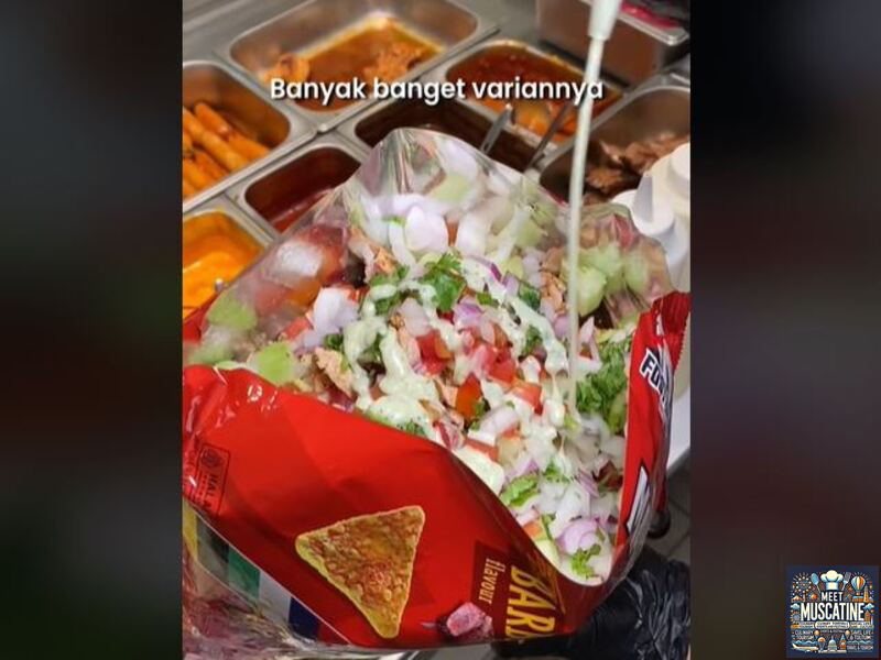 Jajanan Snack Viral di Car Free Day, Ciki Salad Chips Campur Sayuran Segar