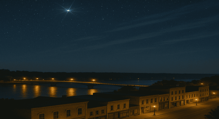 Bintang dan Lampu Kota Tempat Terbaik untuk Menikmati Malam Tenang di Muscatine