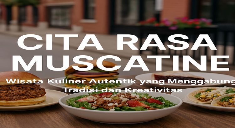 Cita Rasa Muscatine Wisata Kuliner Autentik yang Menggabungkan Tradisi dan Kreativitas