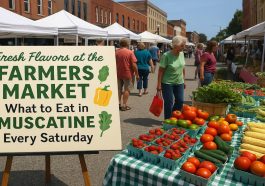 Fresh Flavors at Muscatine Farmer Market What to Eat in Muscatine Every Saturday