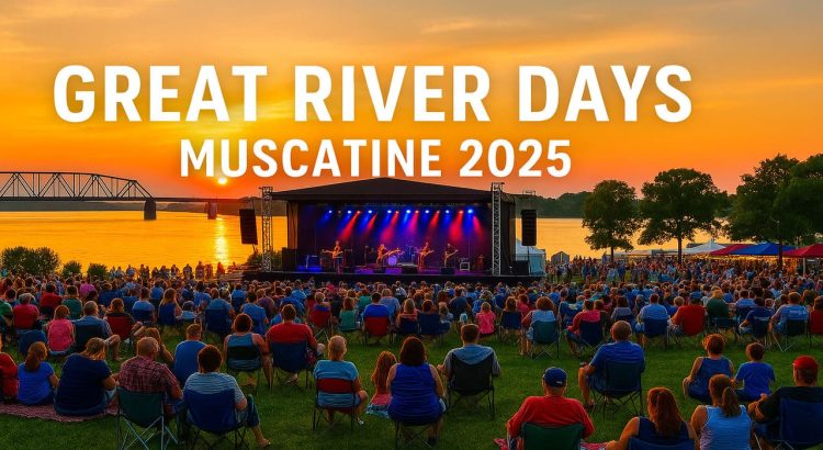Great River Days Muscatine 2025 A Riverfront Celebration of Music, Food, and Family Fun