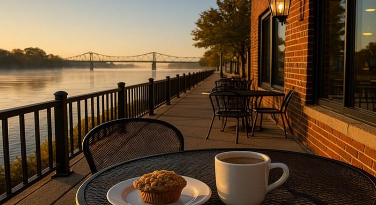 Kuliner di Tepi Sungai Mississippi Tempat Ngopi Hidden Gem di Muscatine yang Bikin Betah Nongkrong