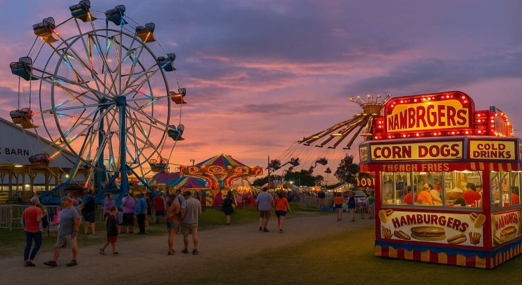 Carnival Lights Events Discover the Heartbeat of Summer at the Muscatine County Fair