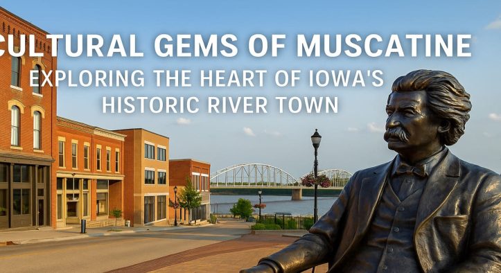 Cultural Gems of Muscatine: Exploring the Heart of Iowa’s Historic River Town