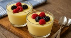 Midwest Custard Cups with Local Berries A Sweet Tradition Rooted in Muscatine Flavor