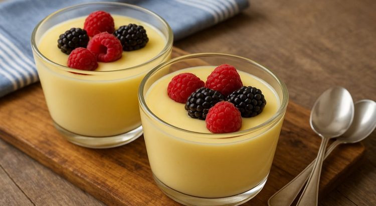 Midwest Custard Cups with Local Berries A Sweet Tradition Rooted in Muscatine Flavor