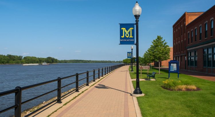 Muscatine Riverwalk Experience Walking Through the Heart of Iowa’s Riverside Charm