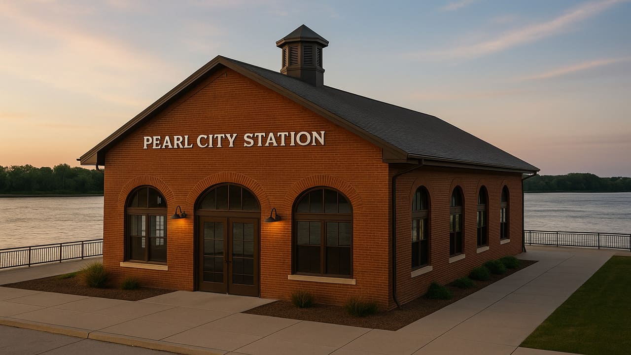 Pearl City Station Muscatine Riverfront Jewel for Community and Celebration