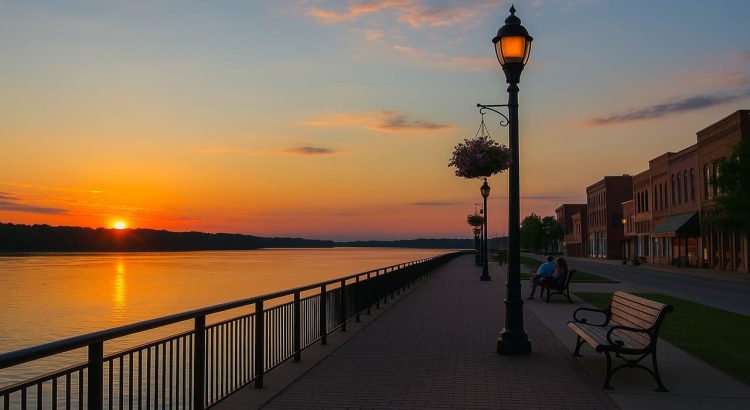 Sunsets on the Mississippi Why Muscatine Riverfront Keeps Locals Grounded
