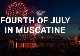 Fourth of July in Muscatine Where Music, Family, and Fireworks in Full Glory