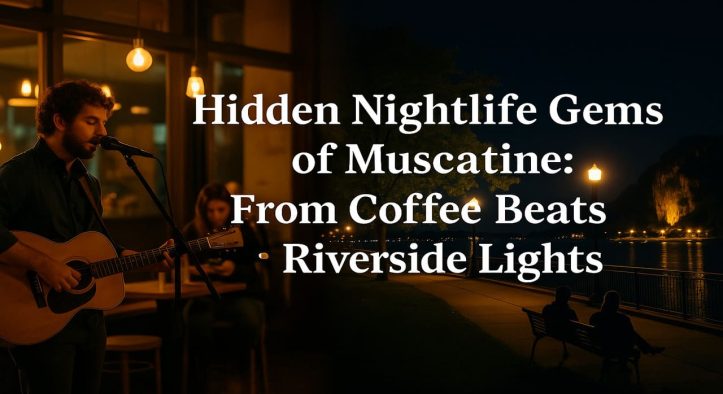Hidden Nightlife Gems of Muscatine: From Coffee Beats to Riverside Lights