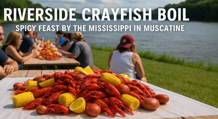Riverside Crayfish Boil A Southern-Spiced Feast on the Shores of Muscatine