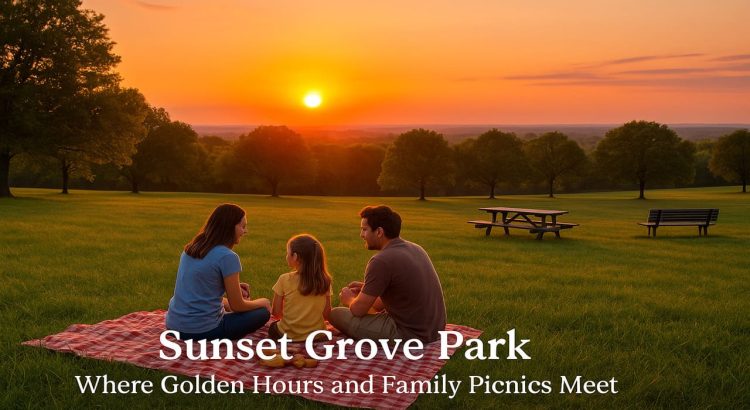 Sunset Grove Park Where Golden Hours and Family Picnics Meet