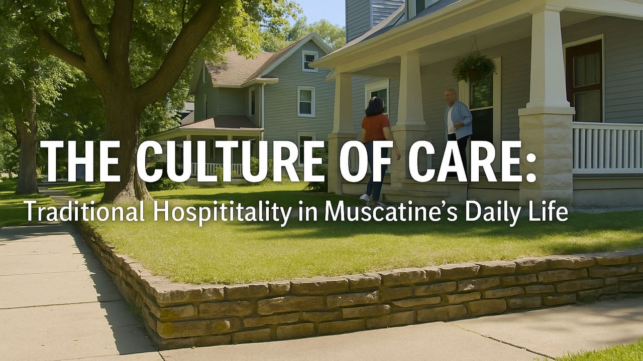 The Culture of Care Traditional Hospitality in Muscatine’s Daily Life