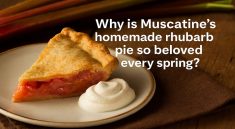 A Slice of Spring The Tangy Tradition of Homemade Rhubarb Pie in Muscatine