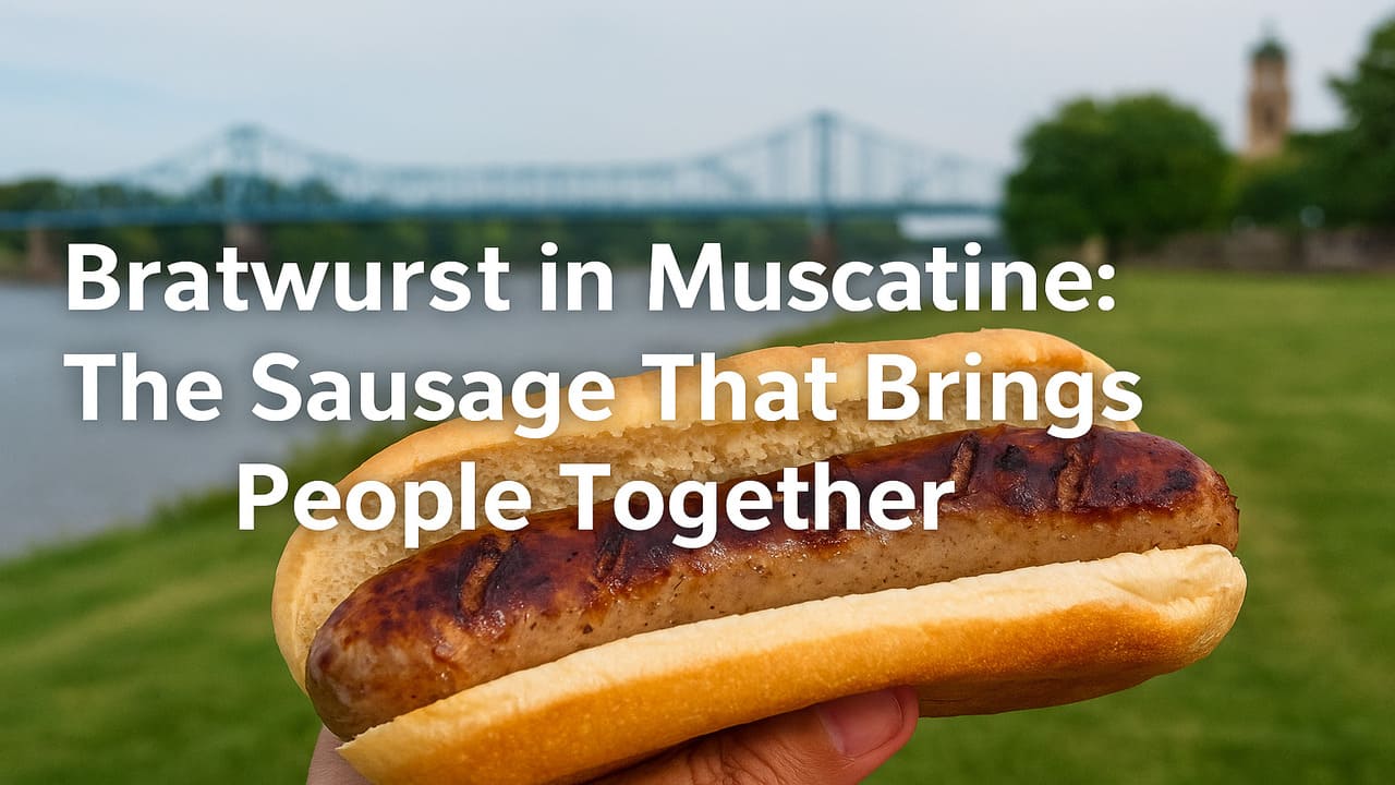 Bratwurst in Muscatine The Sausage That Brings People Together