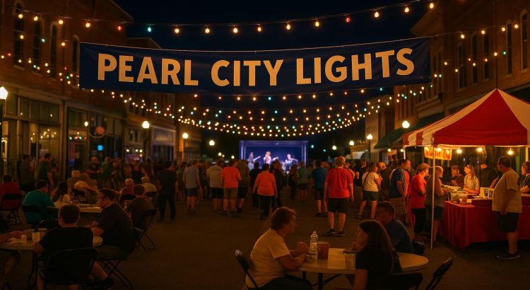 Pearl City Lights A Night of Food, Music, and Community in Muscatine