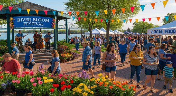 River Bloom Festival: Where Muscatine Springs to Life with Music, Flowers, and Flavor