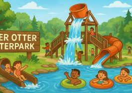 River Otter Waterpark Where Muscatine’s Wildlife Meets Watery Fun