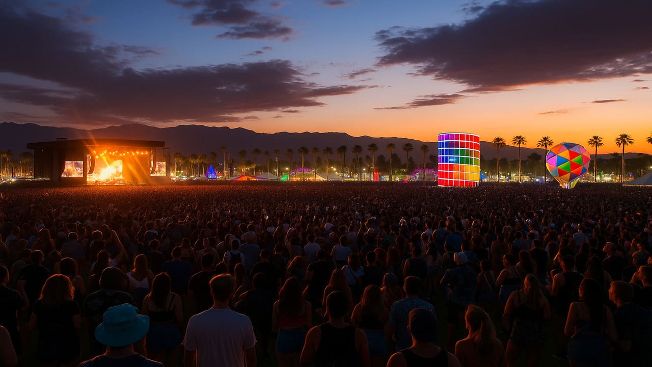 Coachella Valley Music California’s Grand Stage for Global Sounds