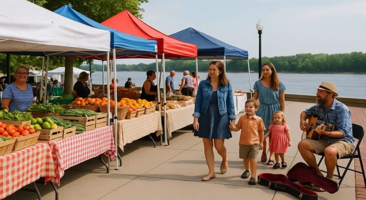 Friendship and Flavor: Social Bonds at Muscatine’s Food and Farmers Markets