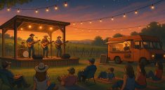 Music in the Vineyard A Night of Country Vibes and Rock Classics