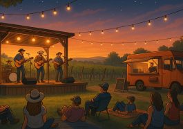 Music in the Vineyard A Night of Country Vibes and Rock Classics