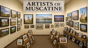 Artists of Muscatine: The City’s Largest Art Gallery Showcasing Local Talent