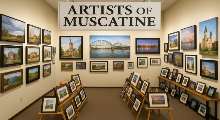 Artists of Muscatine The City’s Largest Art Gallery Showcasing Local Talent