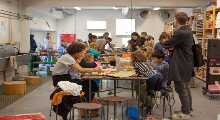 Kids Art Workshop at Muscatine Art Center Free Collage Class for Teens