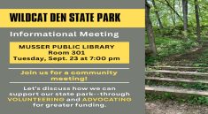 Wildcat Den Informational Meeting Encouraging Community Involvement