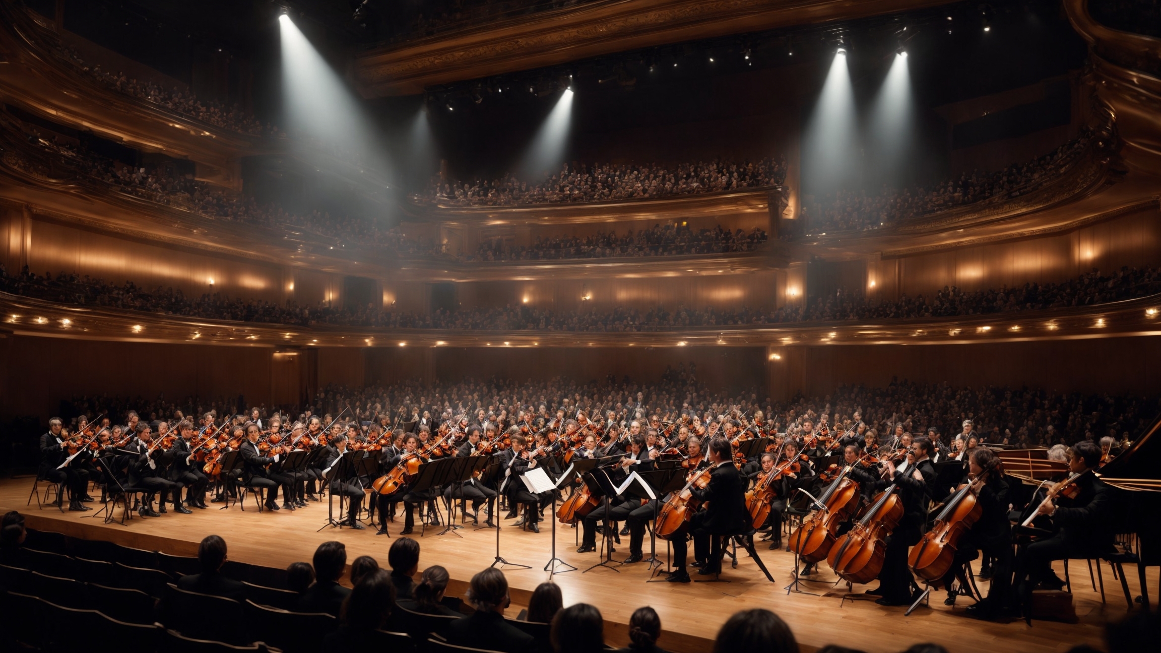 Muscatine symphony performing in local concert hall